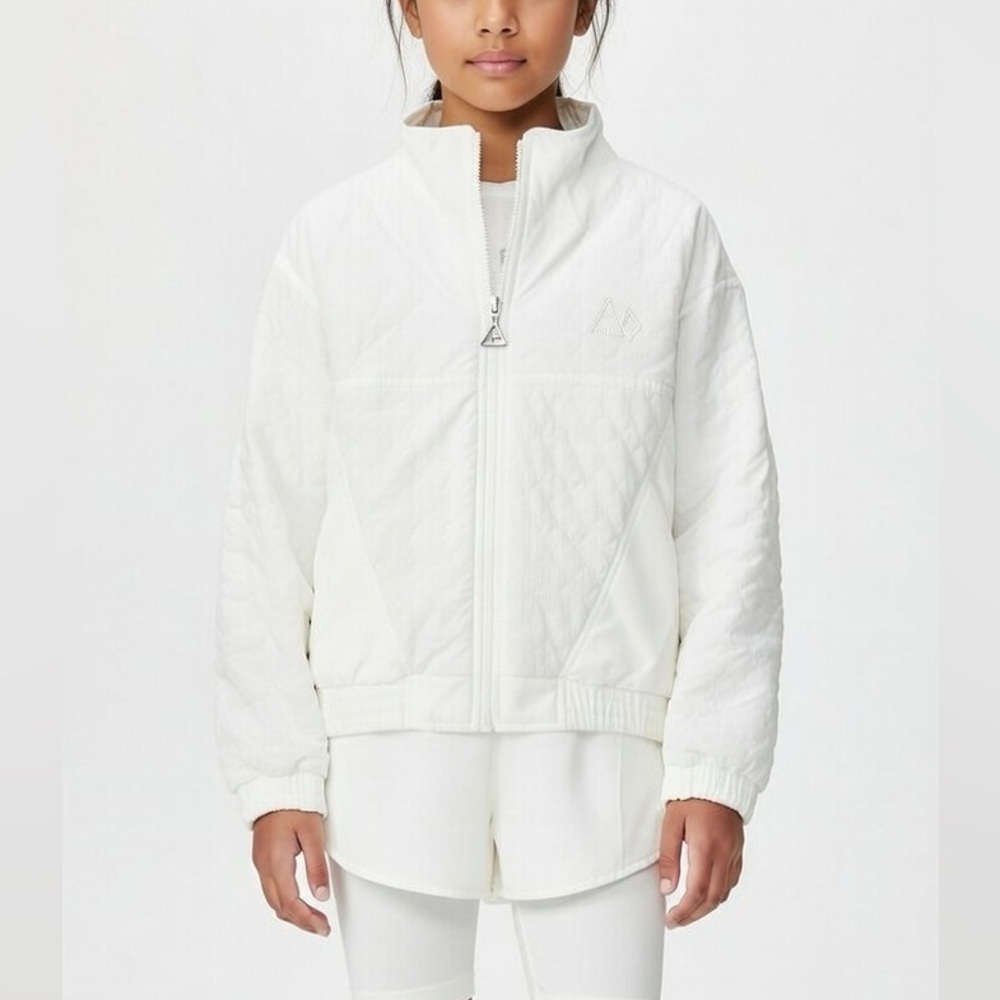 Le Coq Sportif Vintage Windbreaker White Medium
